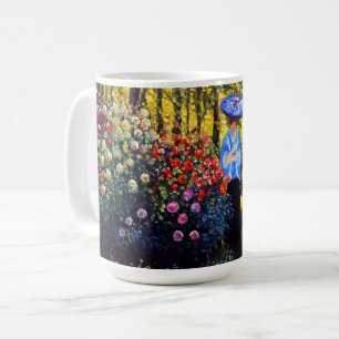 Monet Woman with a Parasol in Garden Coffee Mug
