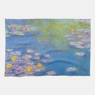 Monet Yellow Water Lilies Kitchen Towel