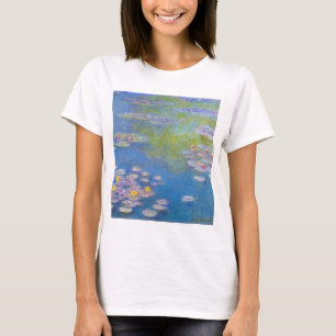 Monet Yellow Water Lilies T-shirt