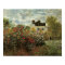 Monet's Garden at Argenteuil by Claude Monet