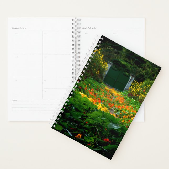 Monet's Garden, Giverny, France in Autumn Planner (Display)