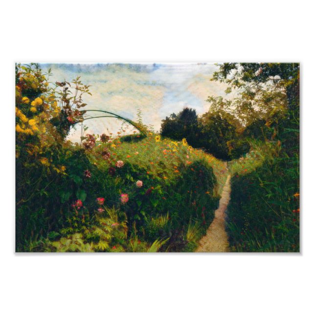 Monet's Garden in Summer Photo Print (Front)