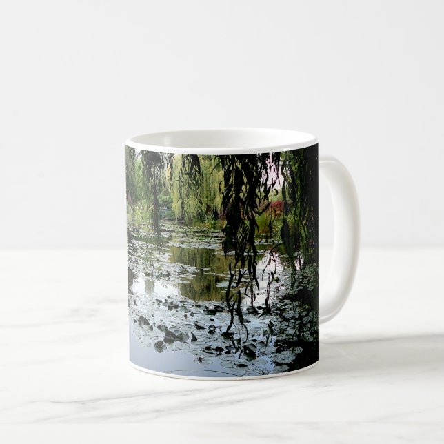 Monet's Lily Pond, Giverny, France Coffee Mug (Front Right)