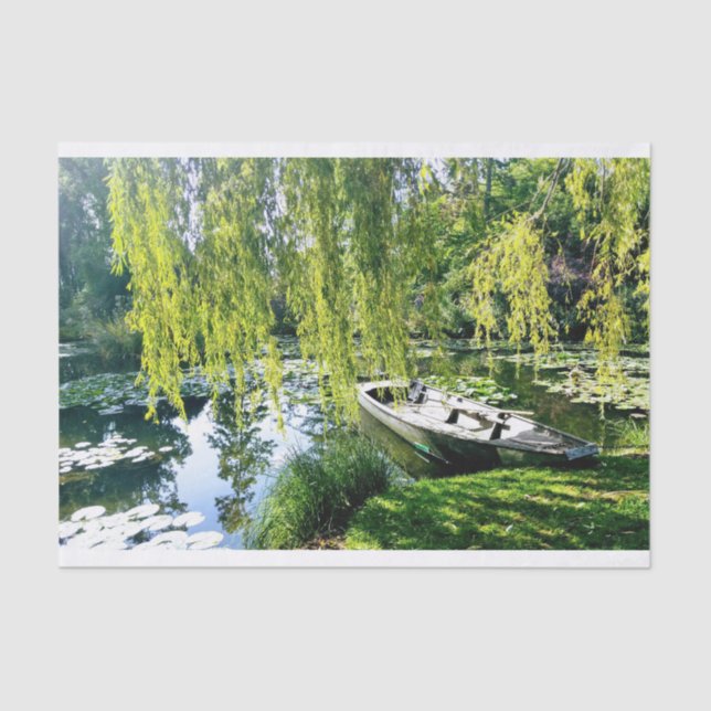 Monet's Pond Tissue Paper (Front)