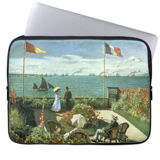 Monet's "Terrace sat St. Adresse" Laptop Sleeve