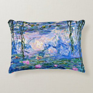 Monet's Water Lilies Decorative Cushion