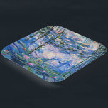 Monet's Water Lilies Mix and Match Paper Plate<br><div class="desc">Water Lilies,  1919 famous painting by Claude Monet,  with colour coordinated solid colours pinkish-purple and Monet blue,  ready to mix and match.</div>