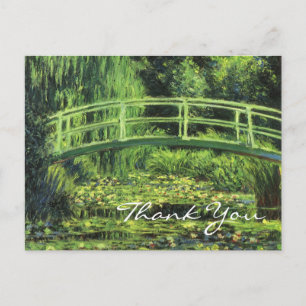 Monet's White Water Lilies Postcard