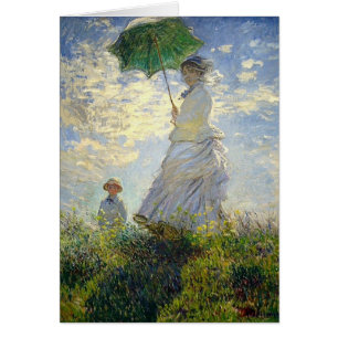 Monet's Woman with a Parasol (The Stroll / Walk)