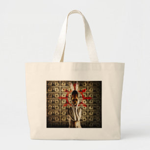 money 2013 large tote bag