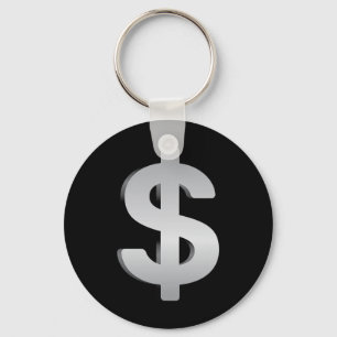 Money And Currency  Key Ring