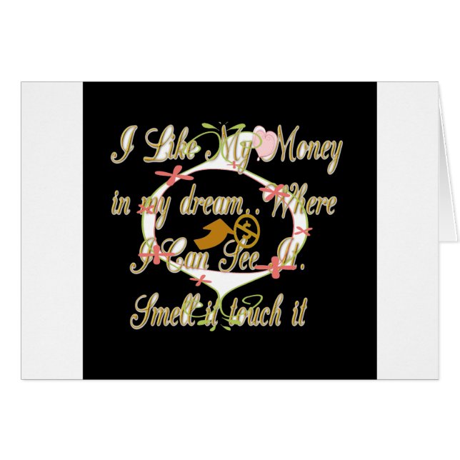 Money Bag Dream Design (Front Horizontal)