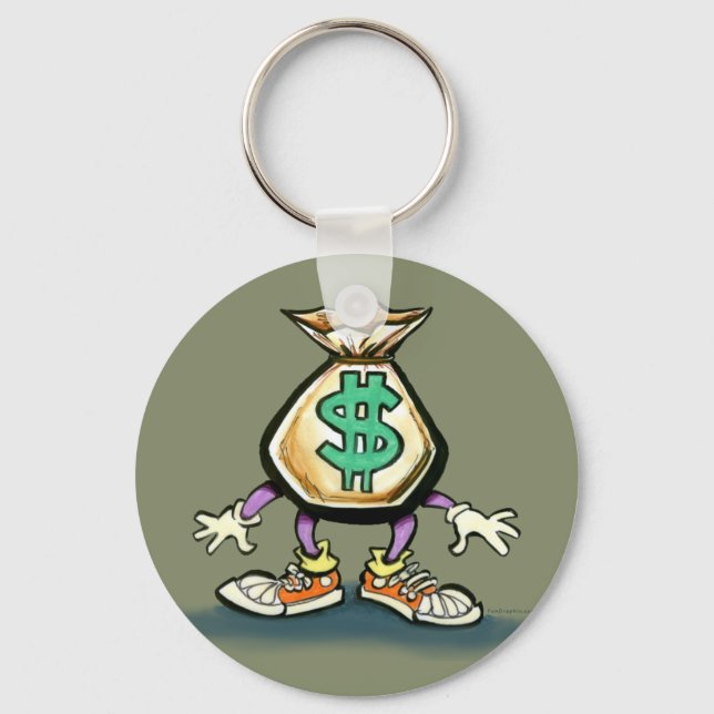 Money Bag Key Ring (Front)