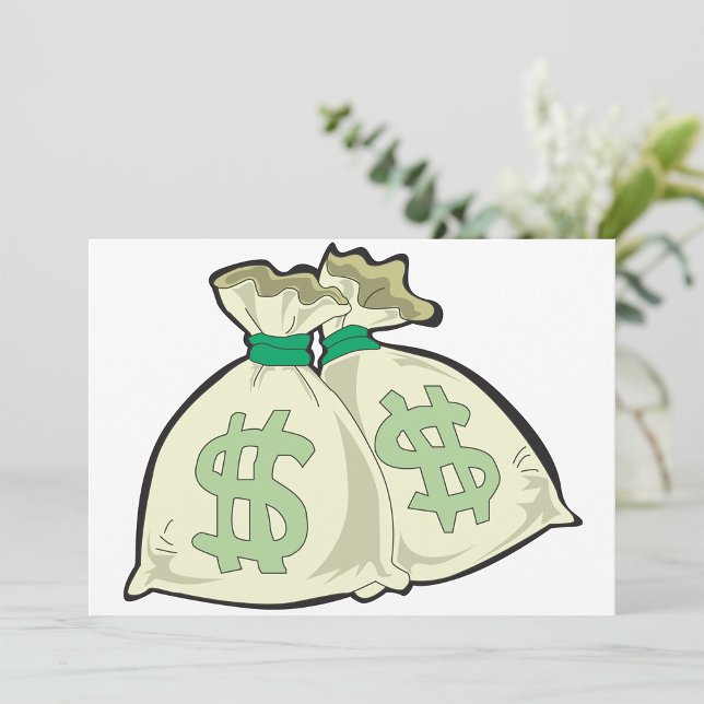 Money Bags Invitations (Creator Uploaded)