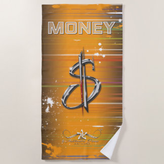 MONEY BEACH TOWEL
