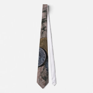 Money Bills and Coins Tie