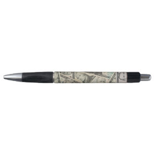 money black ink pen
