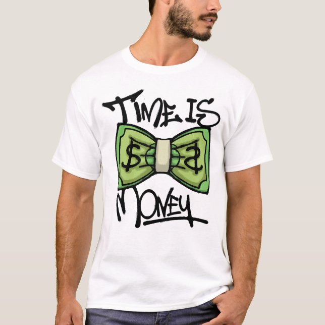money bow tie streetwear T-Shirt (Front)