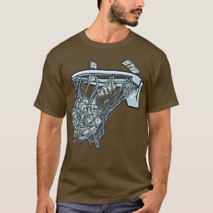 Money Buckets Love Basketball Gift T-Shirt