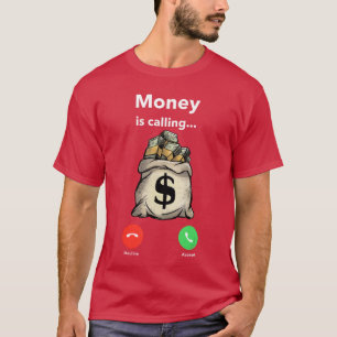 Money Call Gangster Entrepreneur Christmas Hip Hop T-Shirt