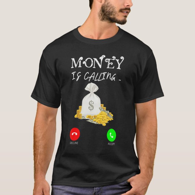 Money Calling Gang Ster T-Shirt (Front)