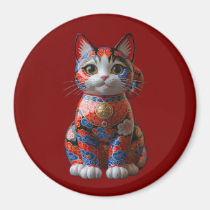 Money cat magnet