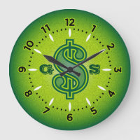 Money Clock - Green