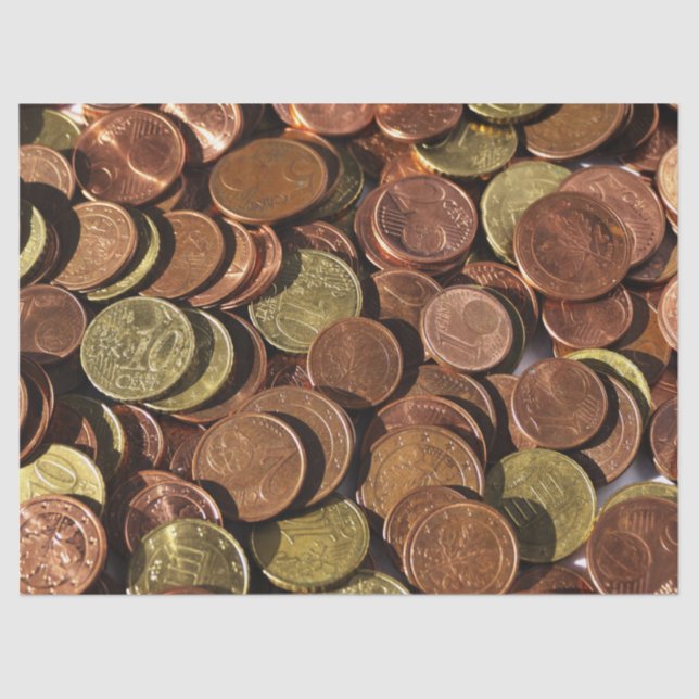 money coins tissue paper (Front)