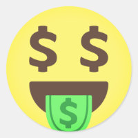 Money Dollar Signs Emoji