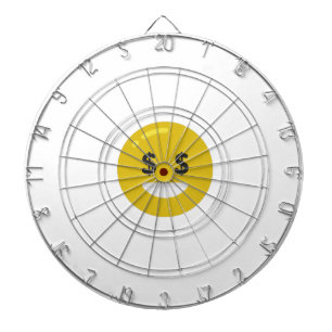 money eye emoji dartboard