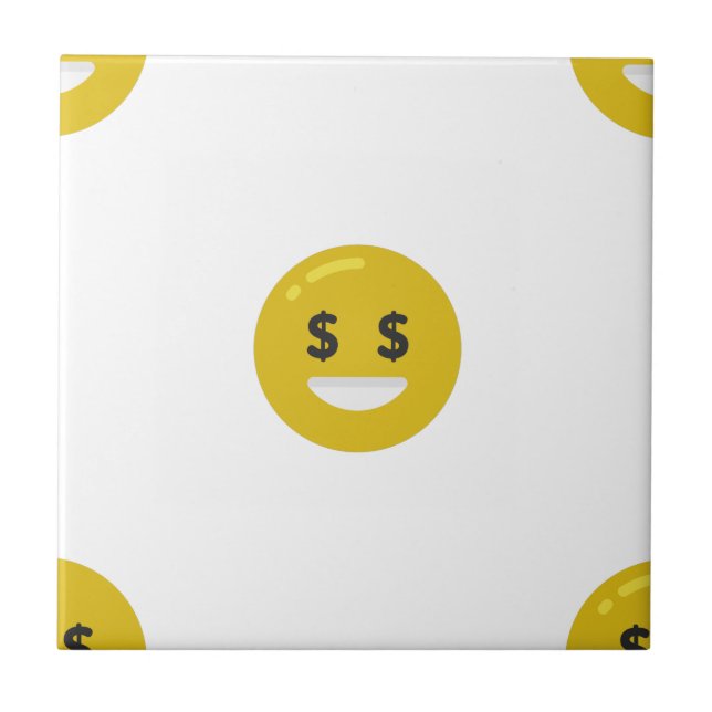 money eye emoji tile (Front)