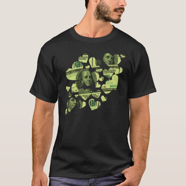 Money Hearts T-Shirt (Front)