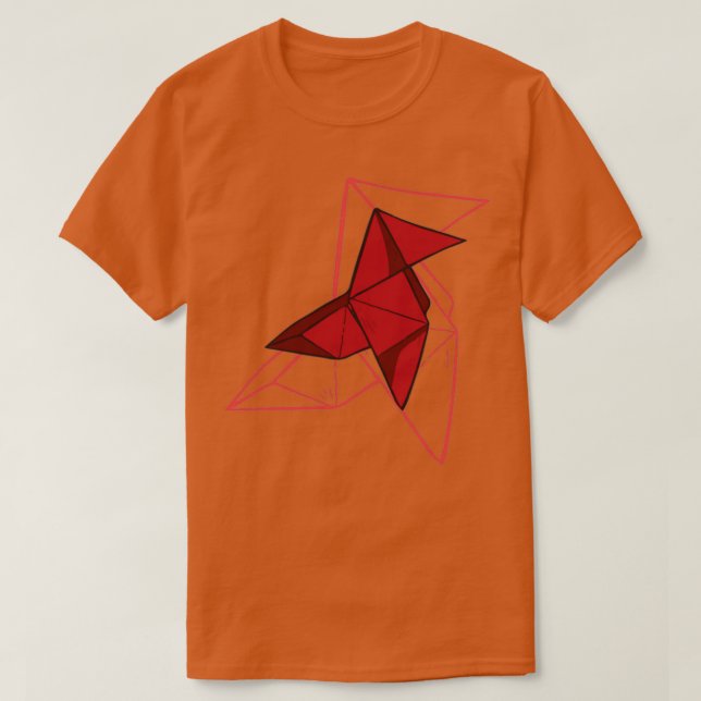 MONEY HEIST ORIGAMI BIRD T-Shirt (Design Front)
