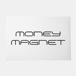 Money Magnet Welcome Mat