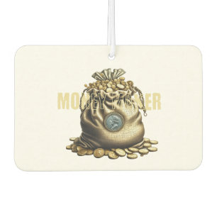 Money Maker The Bag of Gold Car Air Freshener