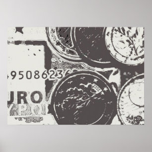 Money makes the world go round poster