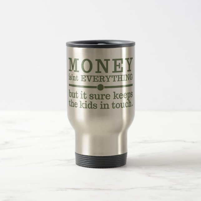 MONEY mugs - choose style & colour (Center)