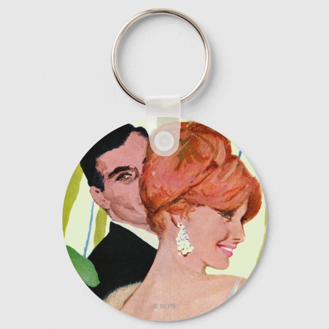 Money On Her Mind Key Ring (Front)