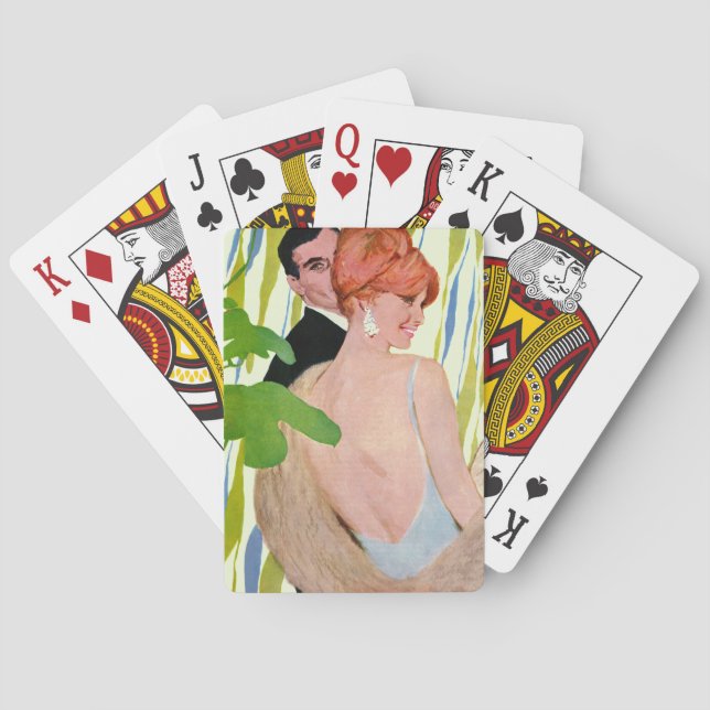 Money On Her Mind Playing Cards (Back)