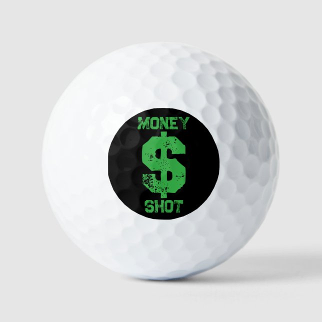 MONEY SHOT GOLF BALLS (Front)