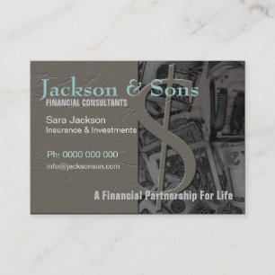 Money Specialist big Business Cards