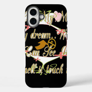 Money talks in my dreams and I love it  iPhone 16 Plus Case
