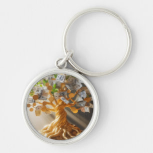 Money Tree Keychain