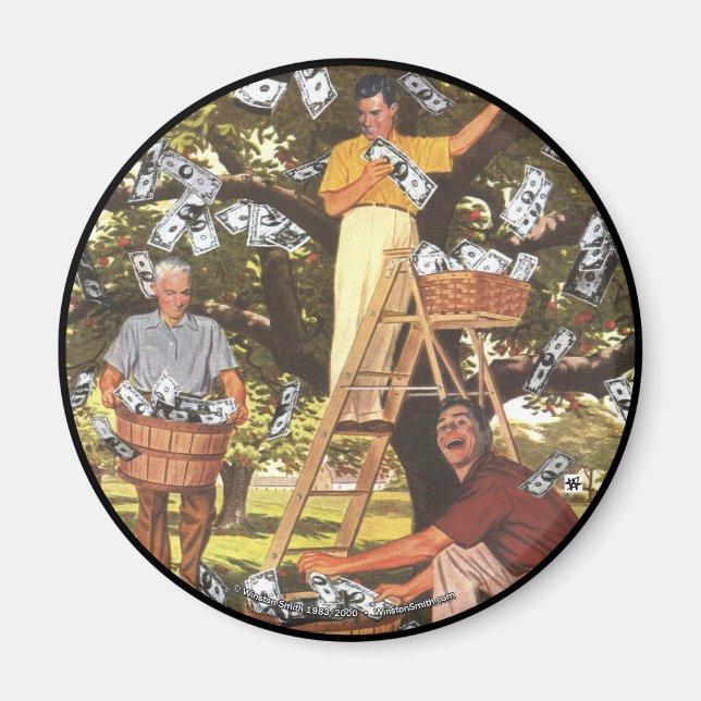 Money Tree Magnet (Front)