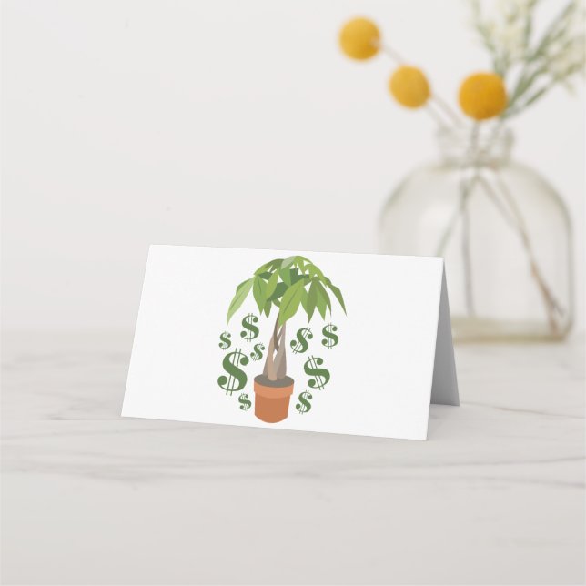Money Tree Place Card (Front)