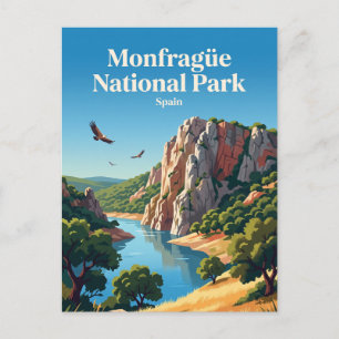 Monfragüe National Park Spain Postcard