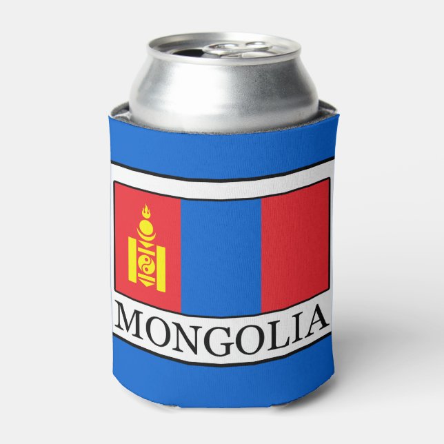 Mongolia Can Cooler (Can Front)