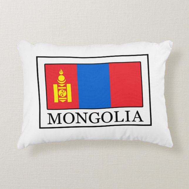 Mongolia Decorative Cushion (Front)
