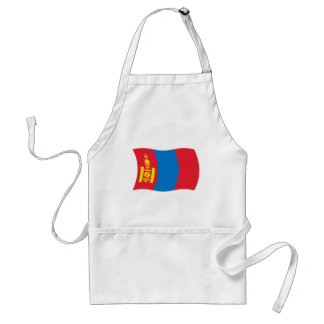 Mongolia Flag Apron