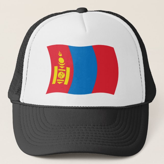 Mongolia Flag Hat (Front)